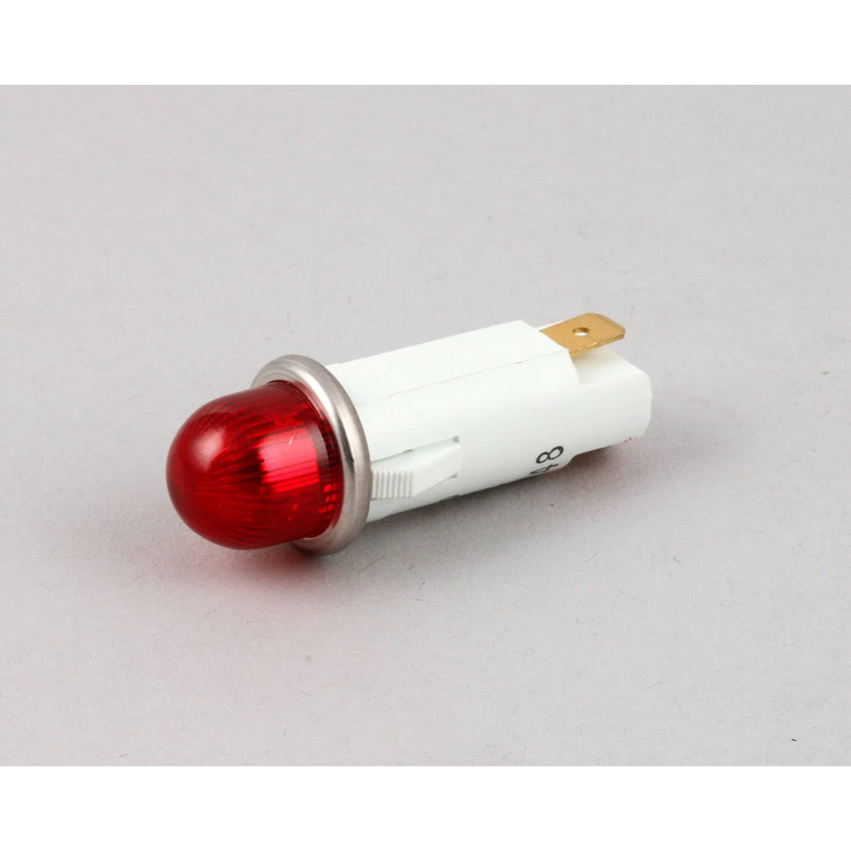 Duke 175550 Raised Lens Indicator Light Red lens