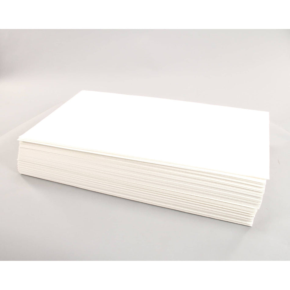 13 1/2 in x 24 in Heavy Duty Filter Paper, 100/Pack for Pitco – view 2