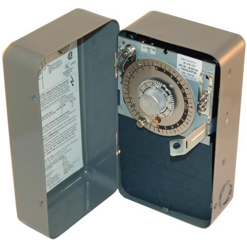 Paragon® 8145-00 Mechanical Defrost Timer - 120V AC - Temperature or Pressure Termination for Delfield