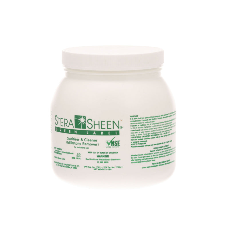 Stera-Sheen Sanitizer & Cleaner (4 lbs)