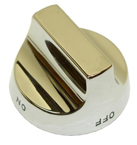 2 1/2 in Chrome Metal Burner Valve Knob for Dynamic Cooking Systems – view 2