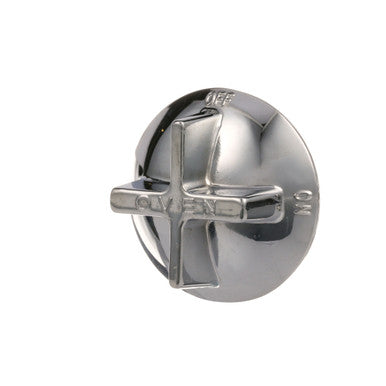 On/Off Chrome Oven Knob Replaces Garland 224003