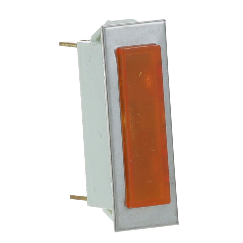 125V 3W Amber Rectangual Indicator Light for CROWN STEAM, Vulcan Hart, Market Forge – view 2