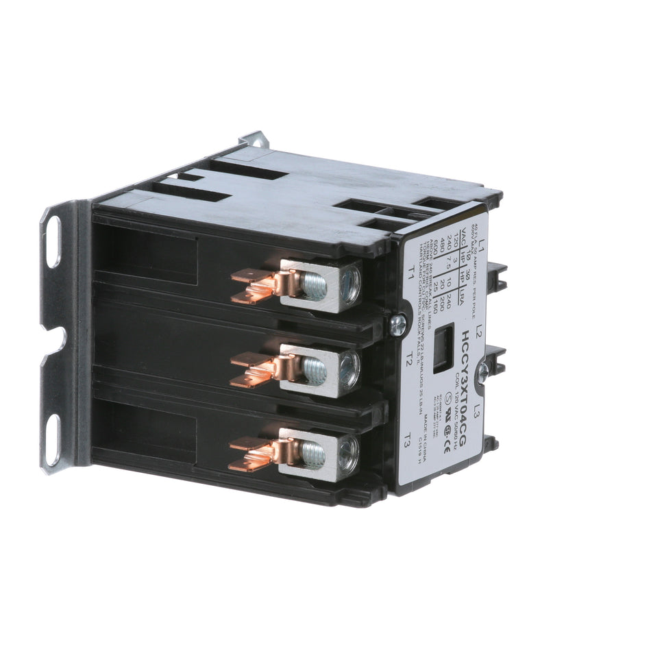 120 Volt 3 Pole Contactor for Garland, CROWN STEAM, Hatco – view 2
