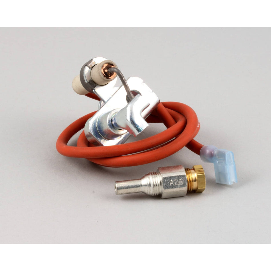 1/4 in Natural Gas Pilot Burner with 24 in Wire Lead for Groen – view 2