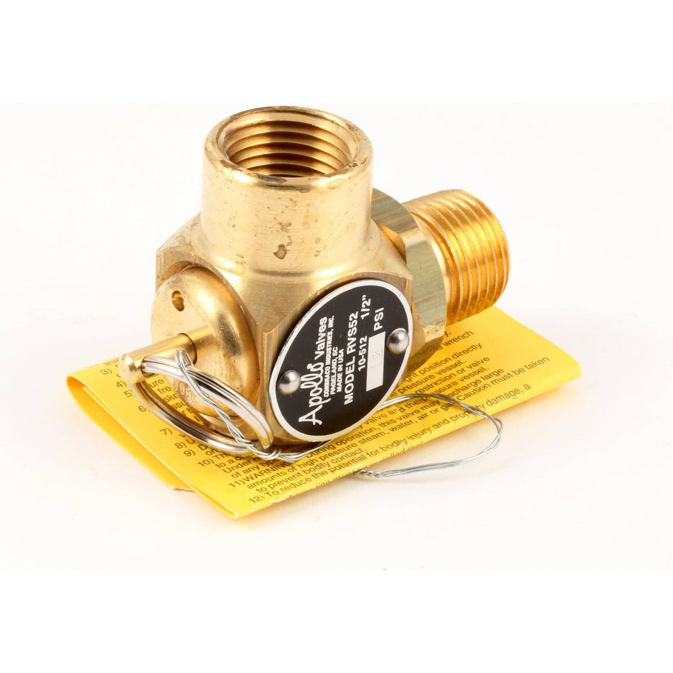12 PSI 1/2 in Steam Safety Relief Valve for Groen – view 2