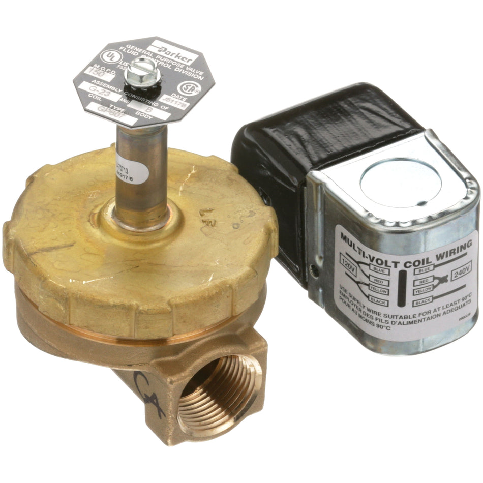 120/240V Solenoid Valve for Vulcan Hart, Hobart, Adamatic – view 2