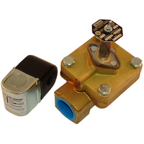 1" 120/240V Steam Solenoid Valve for Vulcan Hart, Hobart – view 2