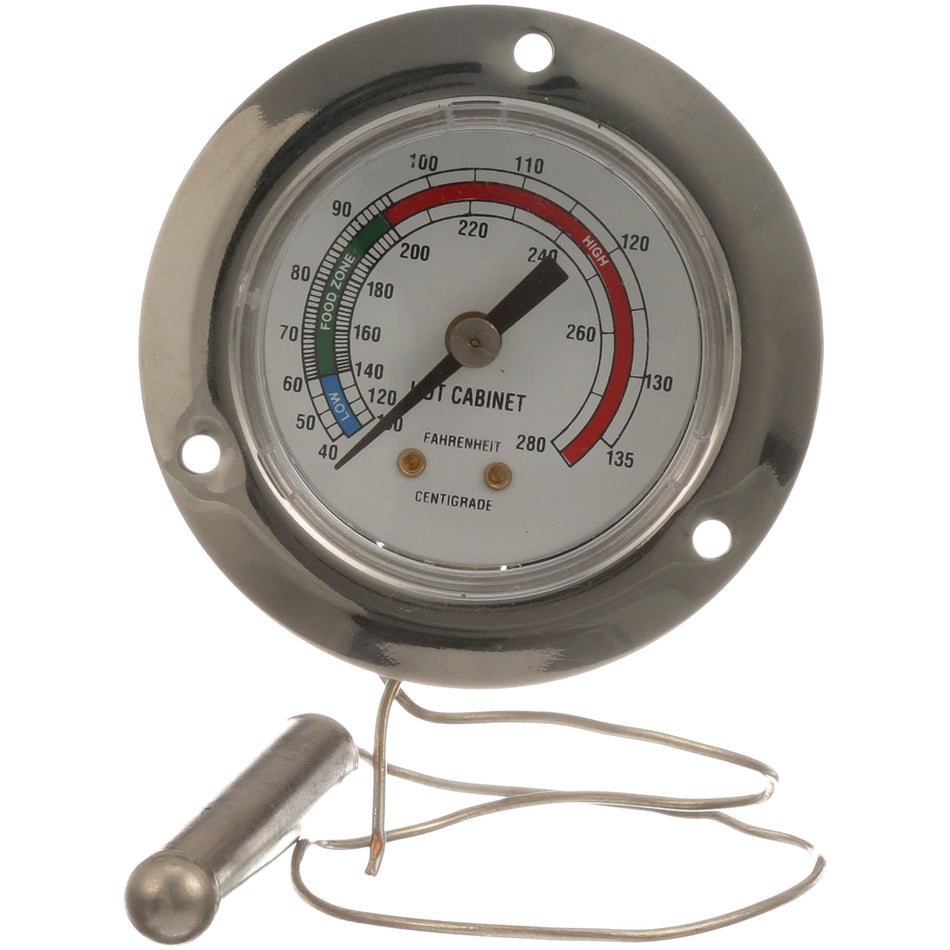 100° - 280° Food Warmer Thermometer for Cres Cor - Replaces Cres Cor 5238008K