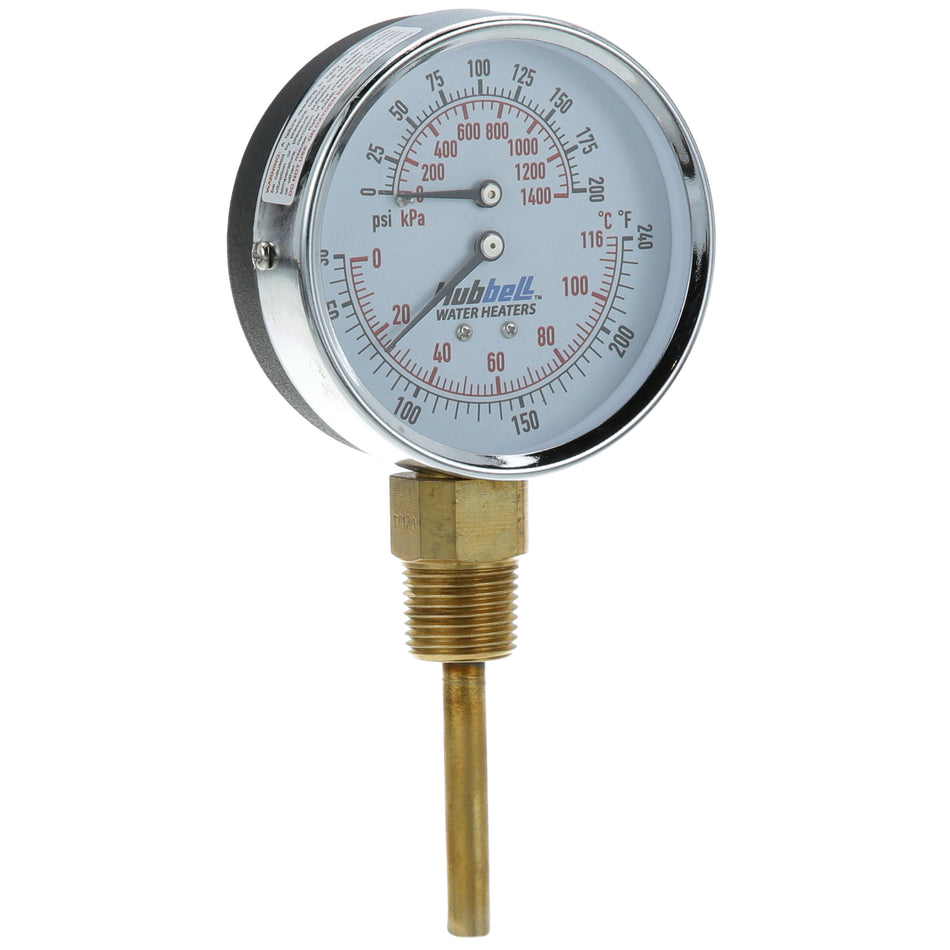 Hubbell TTD405 Temperature/Pressure Gauge