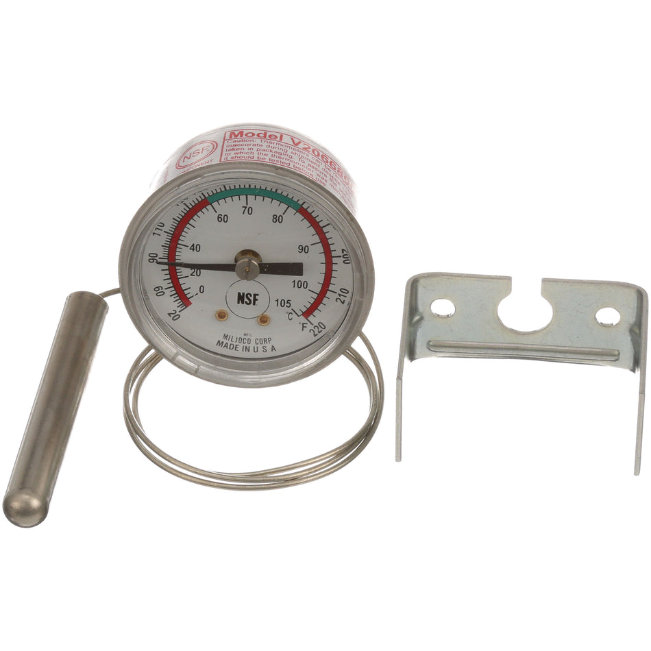 20° - 220° F Dial Thermometer for Vulcan Hart, Wittco - Replaces Vulcan Hart 960736