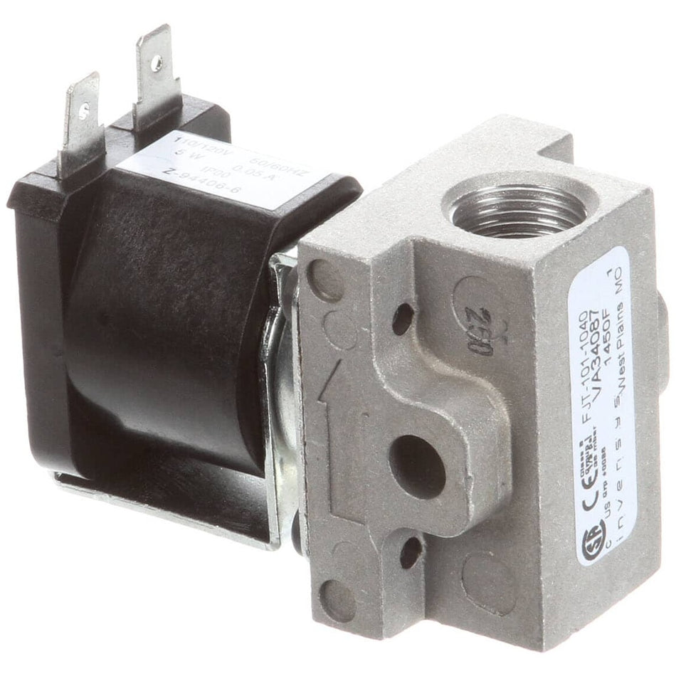 120V Gas Solenoid Valve for American Range, Imperial, Pitco – view 2