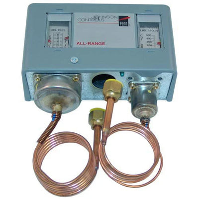Johnson Controls Dual Pressure Control W/ Limited Knob Adjustment - P70LB-1