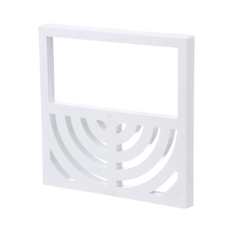 9 1/8 in. Plastic 1/2 Floor Sink Top Grate