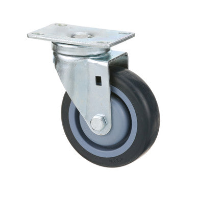Heavy Duty Swivel Plate Caster w/ 4 in Wheel