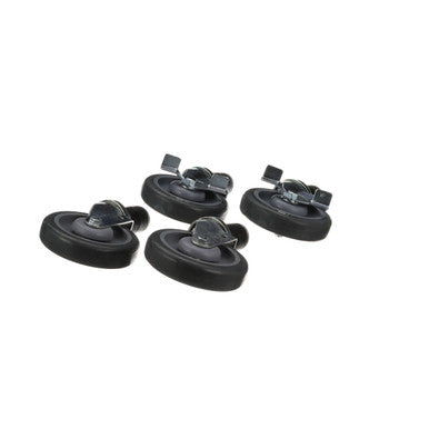 1 5/8 in Expanding Stem Caster Set with  5 in Wheels