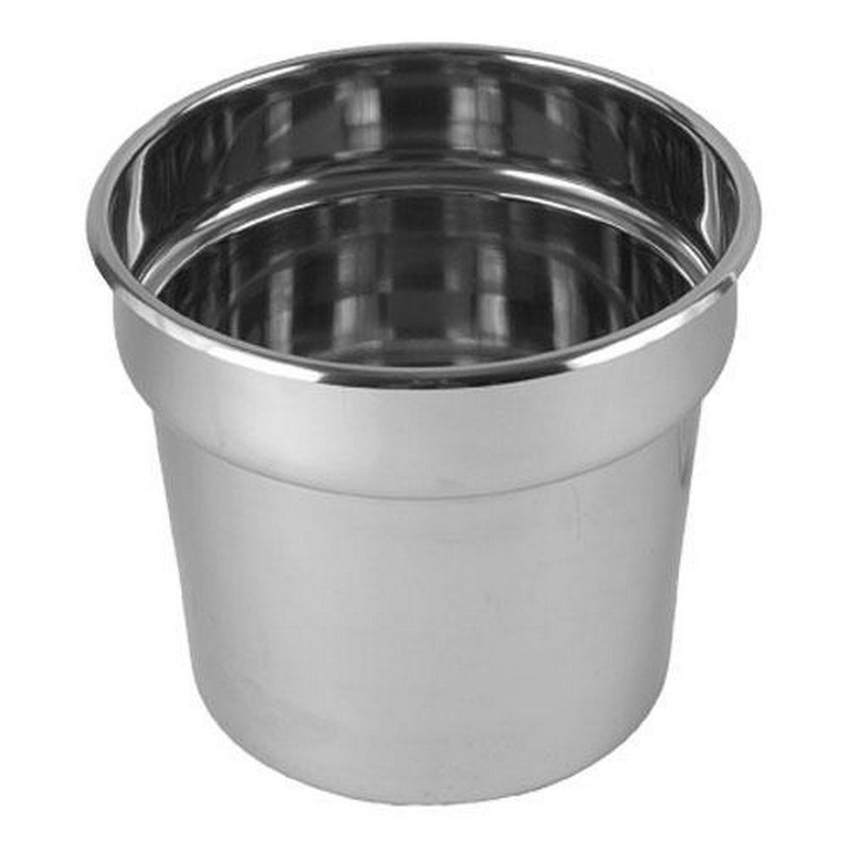 Winco 7 qt Inset Pan Stainless Steel
