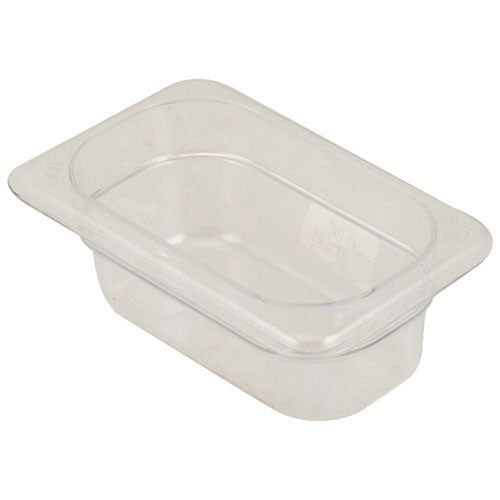 Cambro 92CW135 1/9 Size 2 1/2 in Clear Camwear® Food Pan