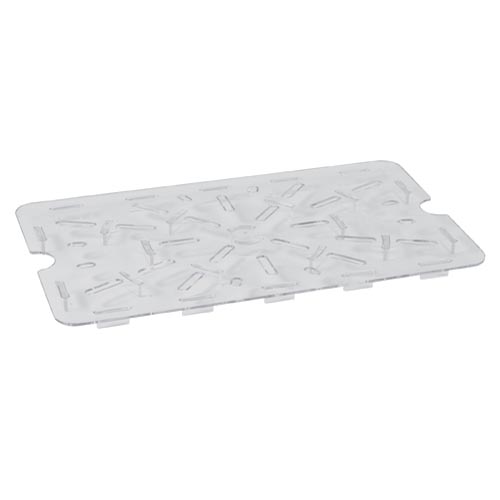 Cambro 1218DSCW135 Camwear® 12 in x 18 in Clear Food Box Drain Shelf