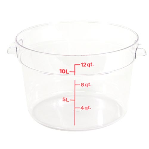 Cambro RFSCW12135 12 qt Camwear® Food Storage Container