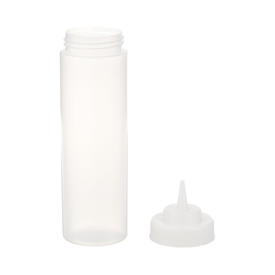 Tablecraft C12463C 24oz Clear Squeeze Bottle