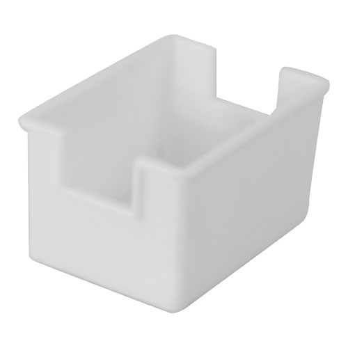 Winco White Plastic Sugar Packet Holder - PPH-1W