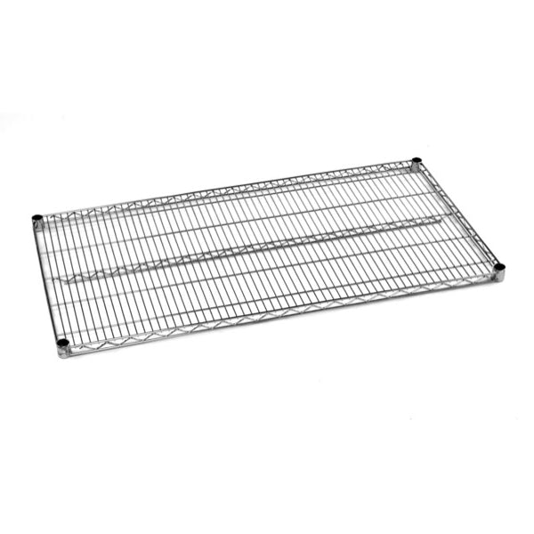 Olympic J1848C 18 in x 48 in Chromate Finished Wire Shelf