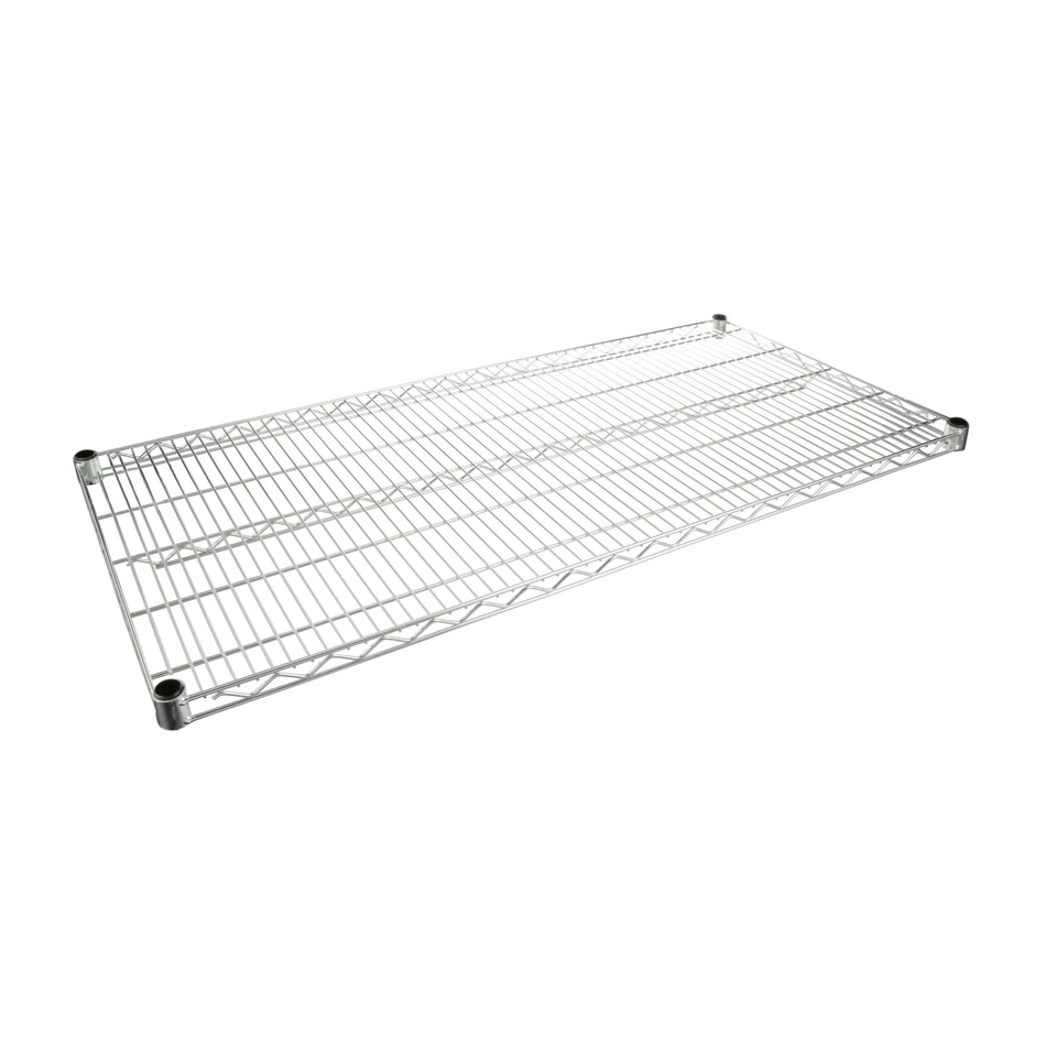 Olympic J2448C 24 in x 48 in Chromate Finished Wire Shelf