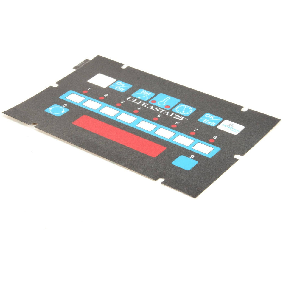 Ultrafryer 22A149 Ultrastat 25 Overlay For models with Ultrastat 25 control