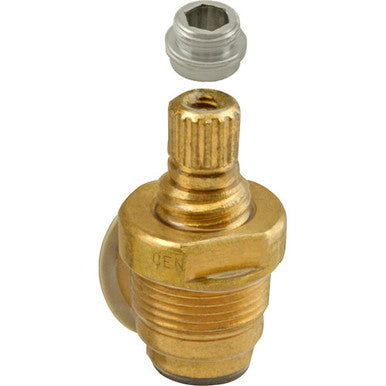 Central Brass Full-Turn Hot Stem and Seat Assembly