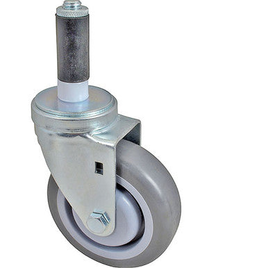 Caster,Stem (4", Gry) 15/16