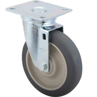 5 in Medium-Duty Plate Caster