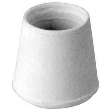 Tip, Crutch, F/ 1"Od Tube, Wht