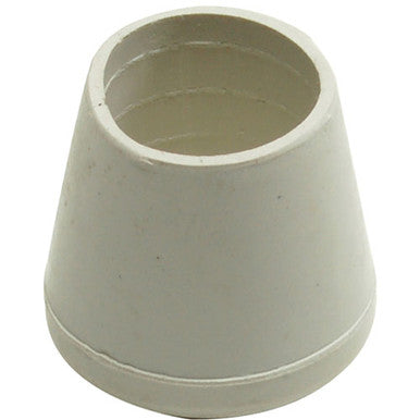 Tip, Crutch, F/ 1-1/8"Tube, Wht