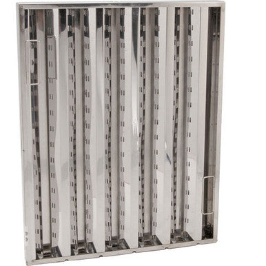 25 in x 20 in Hinged Stainless Steel Hood Filter
