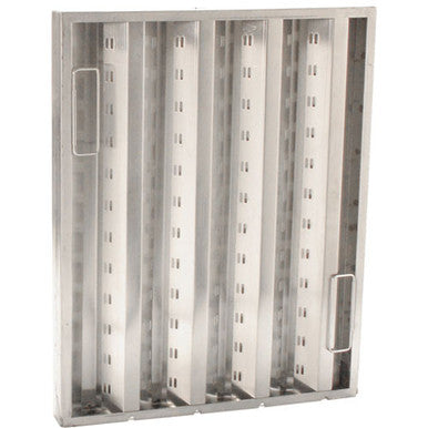 20 in x 16 in Hinged Stainless Steel Hood Filter 05-E