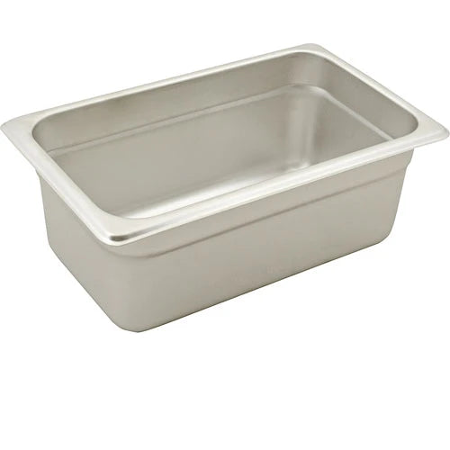 Browne 5781404 1/4 Size 4 in Series 2000 Steam Table Pan