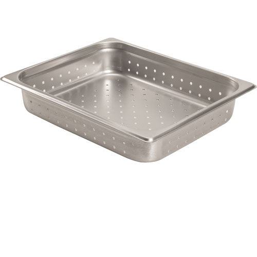 Browne 22122P 1/2 Size 2 1/2 in Perforated Steam Table Pan