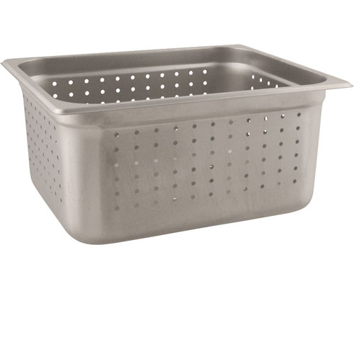 Browne 21216 1/2 Size 6 in Perforated Steam Table Pan