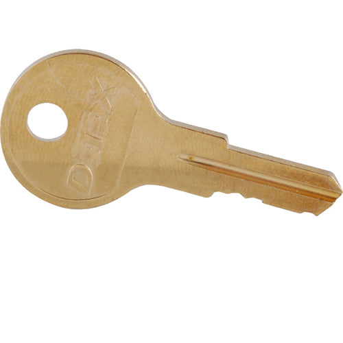 Detex Emergency Exit Alarm Cover Cylinder Lock Keys Brass - ECL-405-18