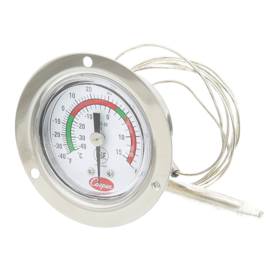 Cooper-Atkins 6142-20-3 Refrigerator/Freezer Thermometer -40° to 60°F