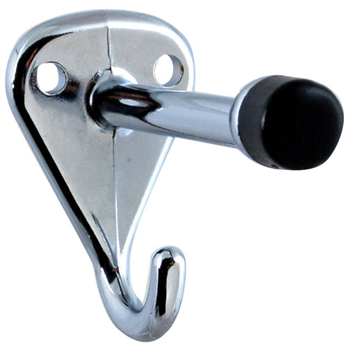 Jacknob 4000 Coat Hook Chrome-plated zinc