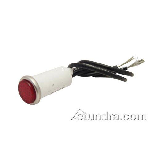 1/2 in Red Indicator Light with Wire Leads for Nieco, Nemco, Groen – view 2