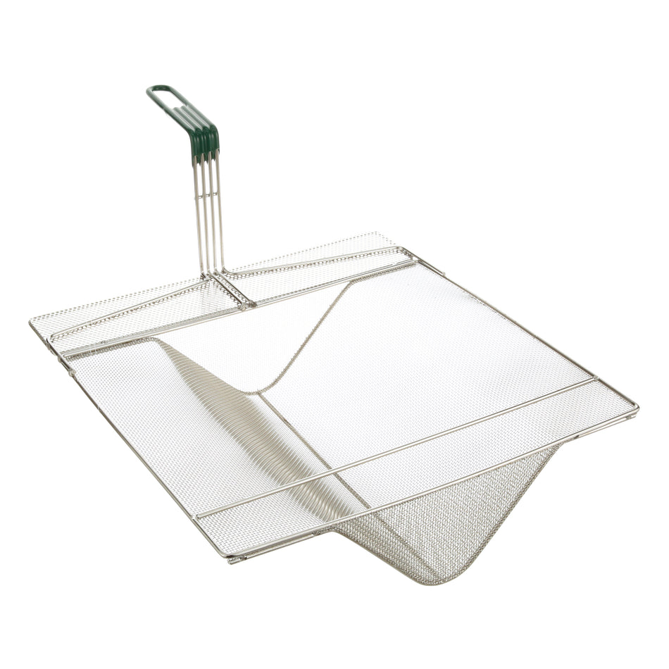 18 1/2 in x 12 1/2 in x 11 in Green Sediment Tray for Frymaster – view 2