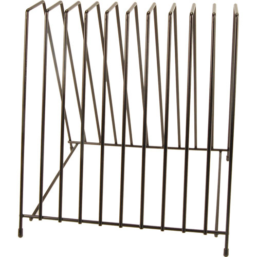 Cutting Board Storage Rack Steel, Black