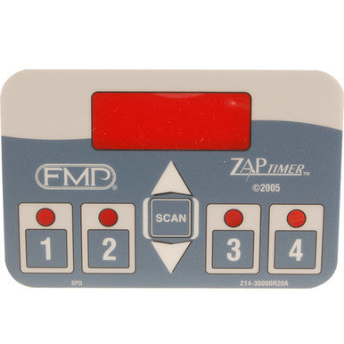 4 Product Zap Timer™ Overlay PEEL-OFF