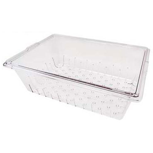 Cambro 18268CLRCW135 18 in x 26 in x 8 in Camwear® Food Box Colander
