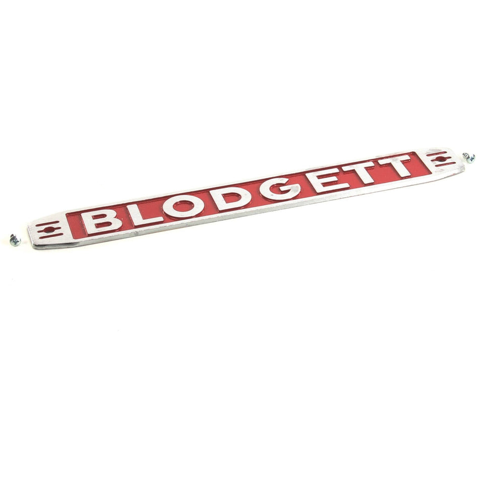 Blodgett 11255 Name Plate