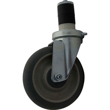 1 7/8 in Swivel Stem Caster W/ 5 in Wheel