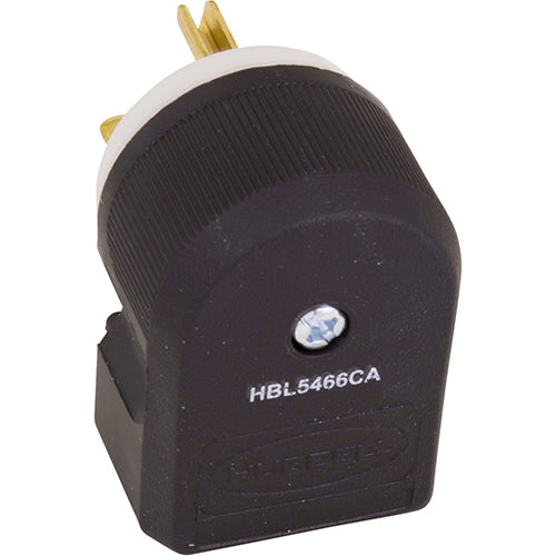 Hubbell HBL-5466CA 250V 20 A Angle Plug